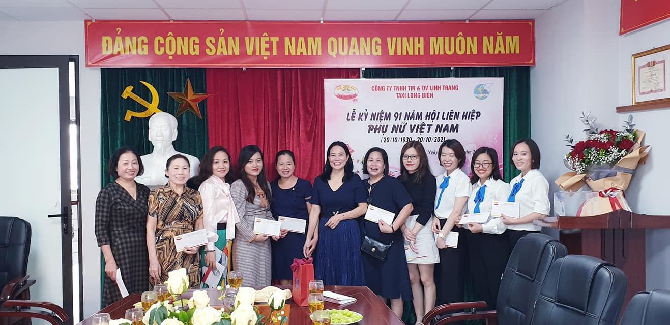 Hãng Taxi Long Biên chào mừng ngày phụ nữ Việt Nam 20/10