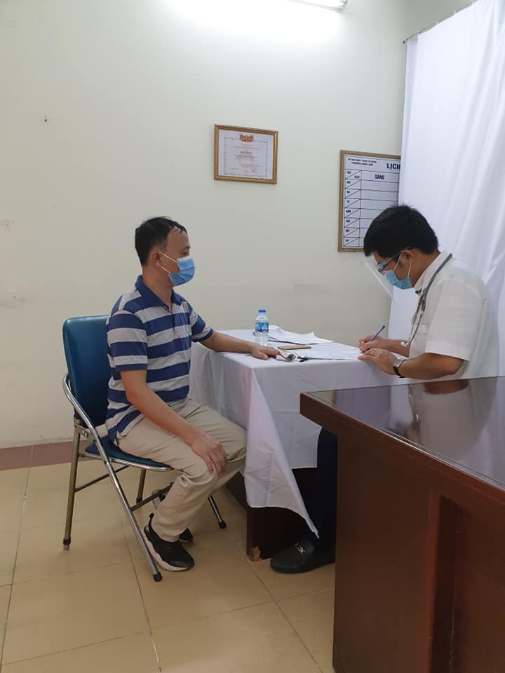 Taxi Long Biên hoàn thành tiêm vacxin